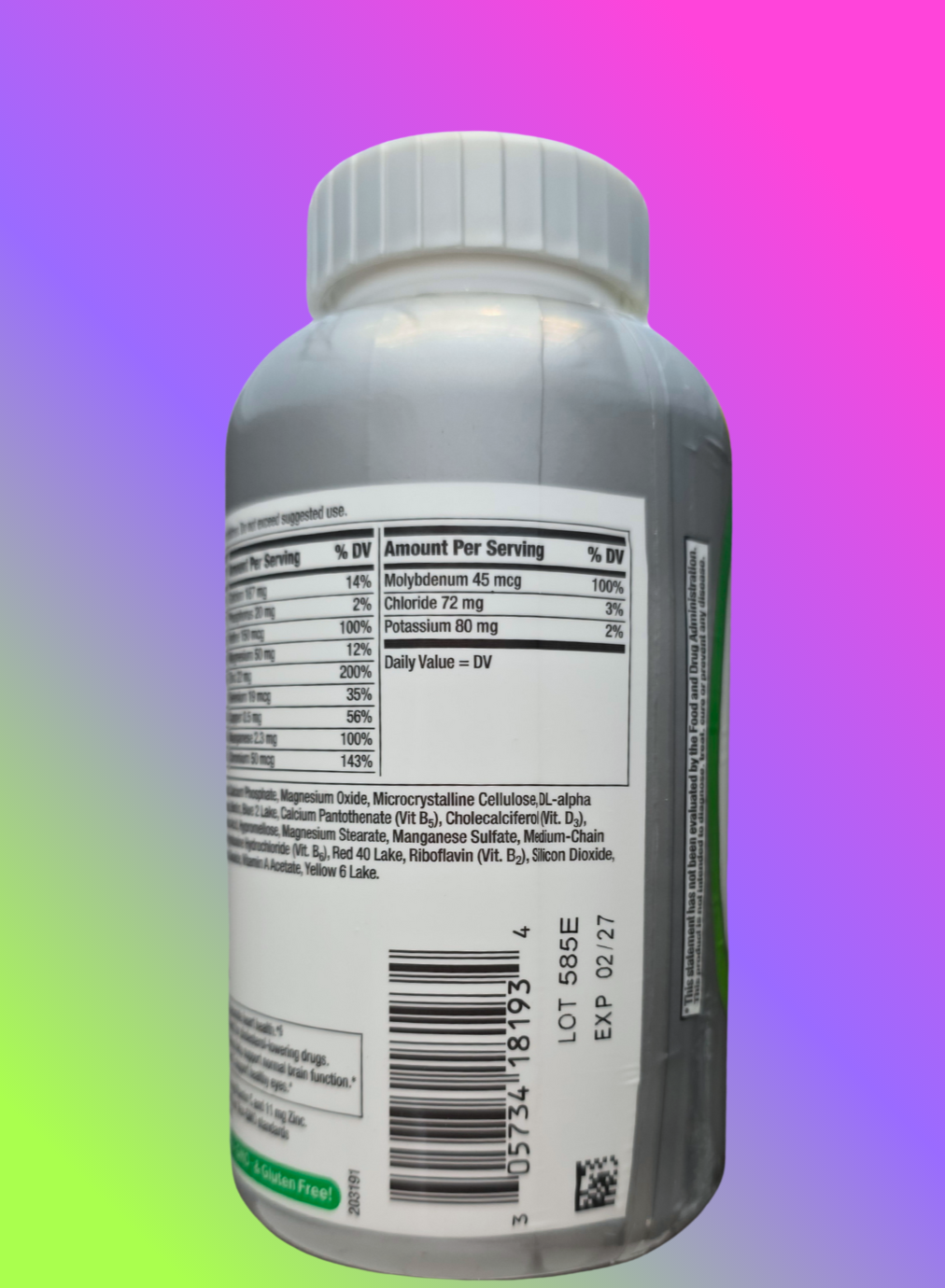 Adults 50+ Multivitamins 325 Tablets