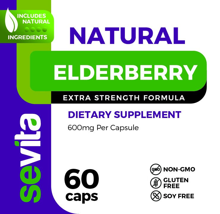 Elderberry Extra Strength Formula 60 Capsule