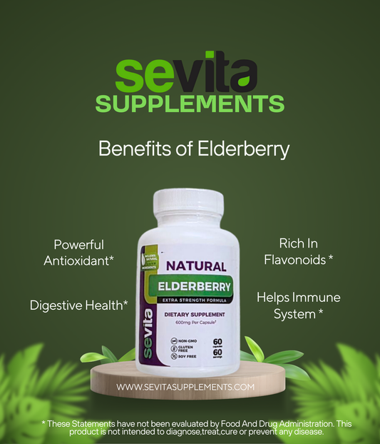 Elderberry extra strength formula 60 Capsule