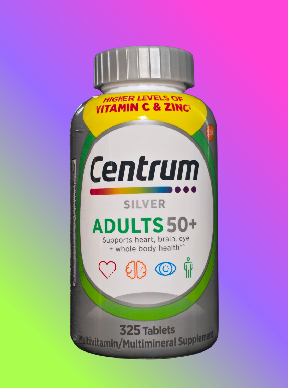 Adults 50+ Multivitamins 325 Tablets