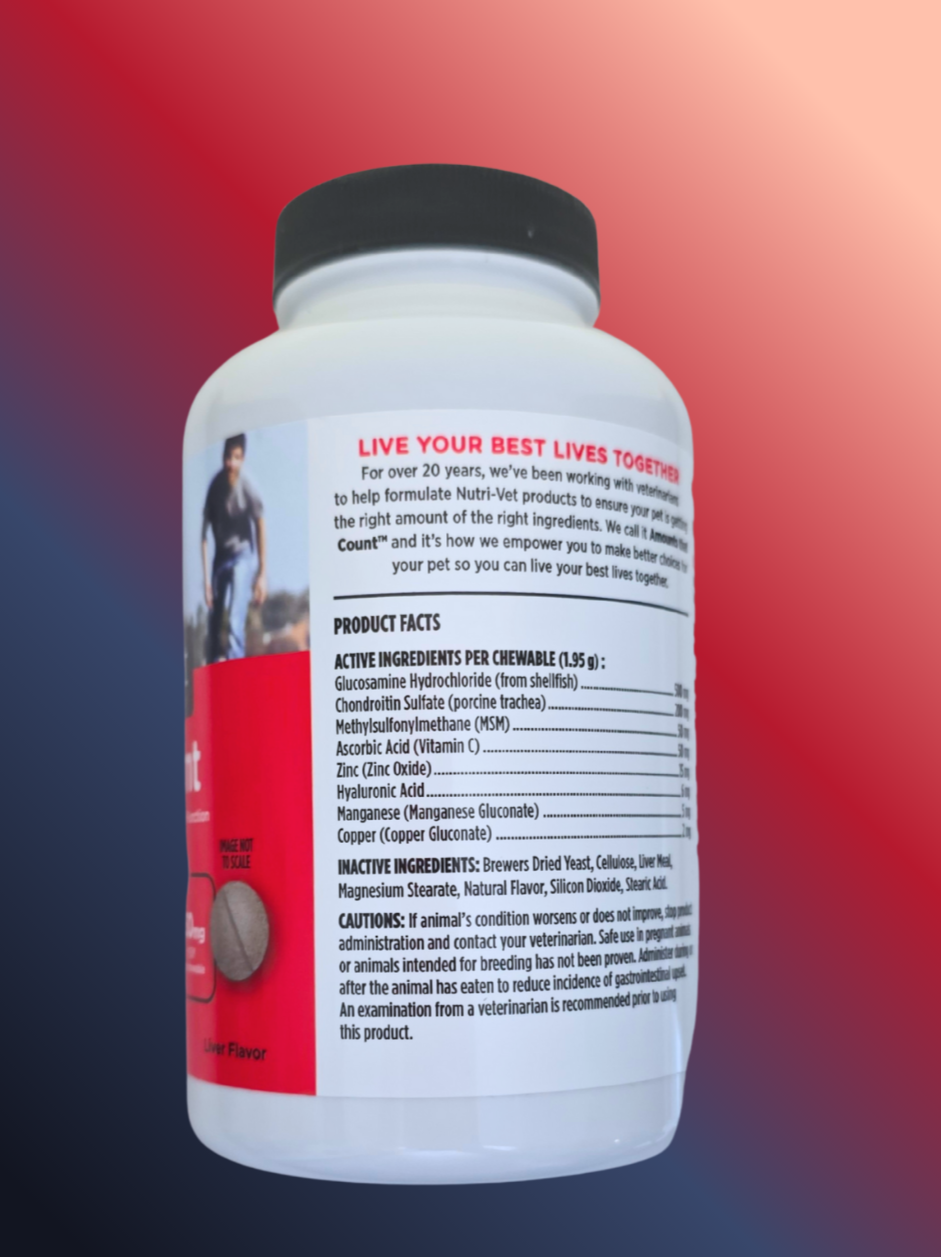 Hip And Joint Extra Strength For Dogs  120 Chewables