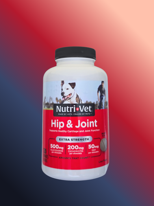 Hip And Joint Extra Strength For Dogs  120 Chewables