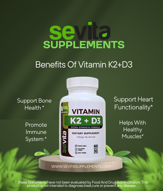 Vitamin K2 + D3 60 Capsule