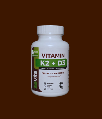 Vitamin K2 + D3 60 Capsule