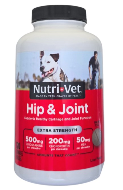 Hip And Joint Extra Strength For Dogs  120 Chewables