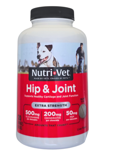 Hip And Joint Extra Strength For Dogs  120 Chewables