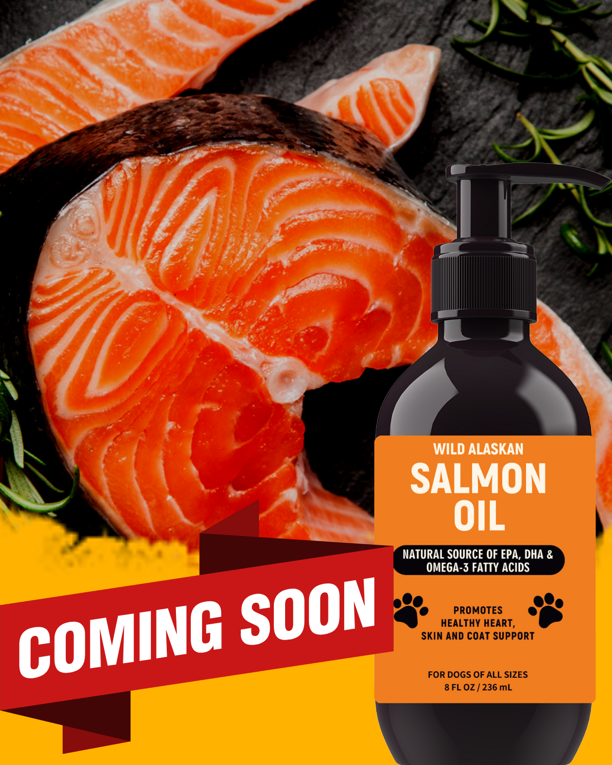 Sevita Wild Alaskan Salmon Oil For Dogs 8 oz