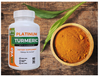 Sevita Platinum Turmeric with Glucosamie 60 Capsule
